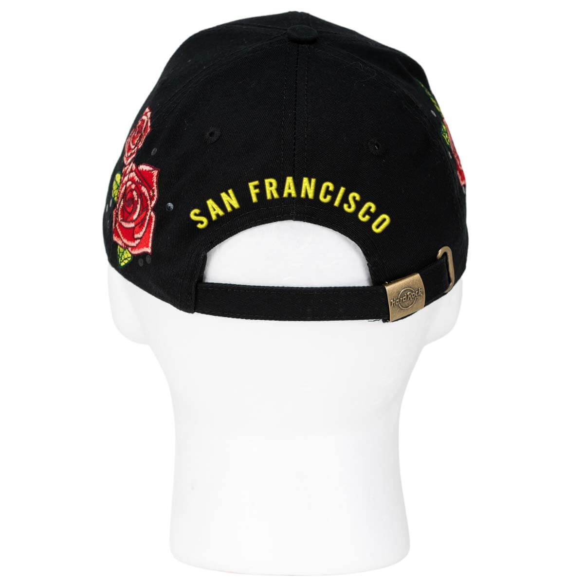 Hard Rock Embroidered Rose Hat | Online Rock Shop